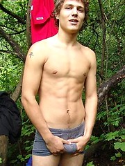 Very attractive twink outdoors by Czech Boys image #5