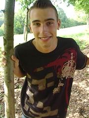 Handsome czech twink naked in a park by Czech Boys image #6