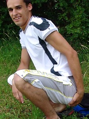 Smooth naked guy jerking off by Czech Boys image #6