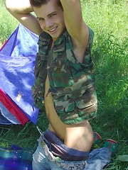 Big dick twink outdoors by Czech Boys image #6