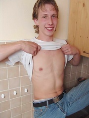Nice looking euro boy naked by Czech Boys image #5