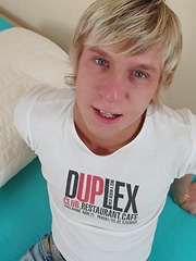 Cute european blond shows cock by Czech Boys image #7