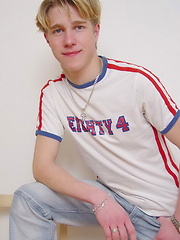 Blond teen boy naked by Czech Boys image #5
