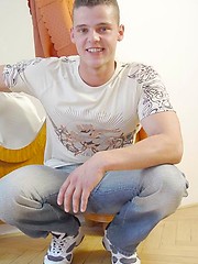 Cute czech twink jerking off dick by Czech Boys image #7