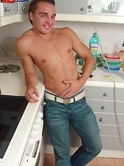 Hot czech stud jerking off cock by Czech Boys image #4