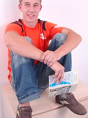 Cute blond twink naked by Czech Boys image #5