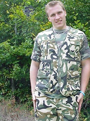 Czech military man naked by Czech Boys image #7