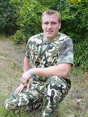 Czech military man naked by Czech Boys image #7