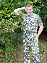 Czech military man naked by Czech Boys image #7