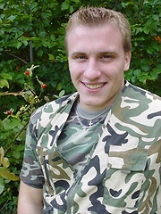 Czech military man naked by Czech Boys image #7