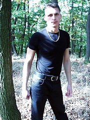 Nasty guy plays outdoors by Czech Boys image #5