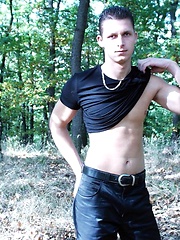 Nasty guy plays outdoors by Czech Boys image #5