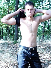 Nasty guy plays outdoors by Czech Boys image #5