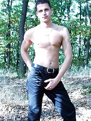 Nasty guy plays outdoors by Czech Boys image #5