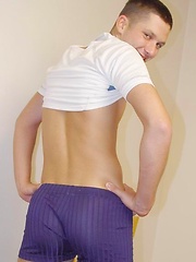 Straight boy stripping and posing by Czech Boys image #4