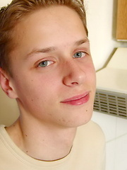 Hot twink jacking off dick by Czech Boys image #5