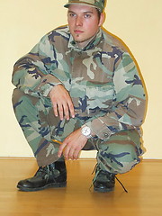 Military stud stripping by Czech Boys image #6