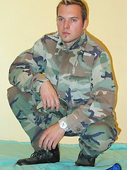 Military stud stripping by Czech Boys image #6