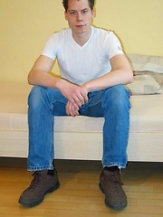 Hot stud posing naked by Czech Boys image #5