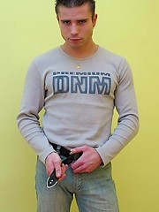 Czech stud jacking off dick by Czech Boys image #5