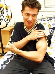 Muscled twink naked by Czech Boys image #5