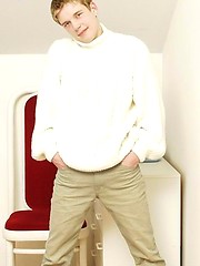 Cute czech blond stripping by Czech Boys image #5