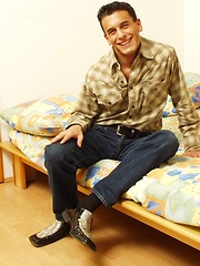 Uncut brunette boy by Czech Boys image #4