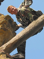 Czech soldier stripping by Czech Boys image #8