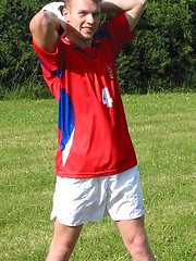 Twink football player naked by Czech Boys image #4
