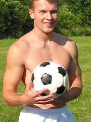 Twink football player naked by Czech Boys image #4