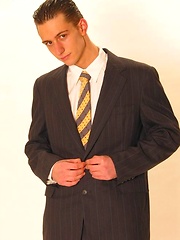 Euro boy jerking off dick by Czech Boys image #5