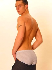 Euro boy jerking off dick by Czech Boys image #5
