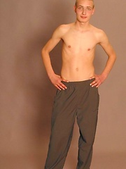 Blond twink naked by Czech Boys image #6