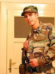 Miltary muscle man by Czech Boys image #7