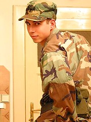 Miltary muscle man by Czech Boys image #7