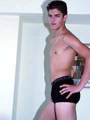 Straight romanian boy getting naked by Czech Boys image #5