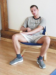 Straight boy shows uncut cock by Czech Boys image #6
