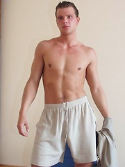 Straight boy shows uncut cock by Czech Boys image #6