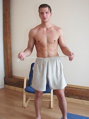 Straight boy shows uncut cock by Czech Boys image #6