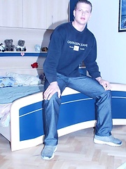 European stud jerking off by Czech Boys image #5