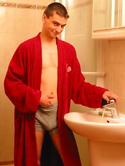 Euro boy jerking off by Czech Boys image #5