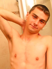 Euro boy jerking off by Czech Boys image #5