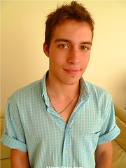 Cute 19 y.o. twink Rubio jacking off by Miami Boyz image #4