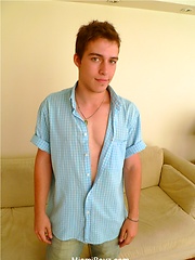 Cute 19 y.o. twink Rubio jacking off by Miami Boyz image #4