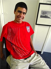 Horny latino twink jacking off by Miami Boyz image #7
