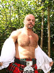 Hairy Man in a Kilt - Carlo Cox by Butch Dixon image #6