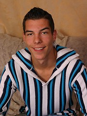 Twink jacking off uncut cock by East Boys image #6