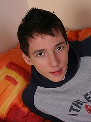 Twink jacking off fat cock by East Boys image #5