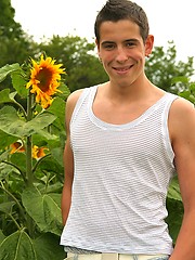 Hot jock posing outdoors by East Boys image #5