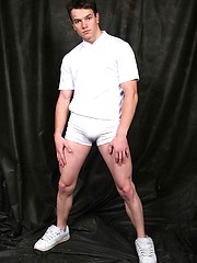 Muscled jock plays with cock by East Boys image #6